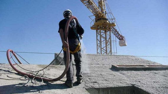 Proyectado de celulosa en obra nueva