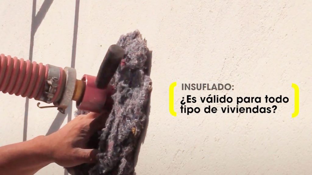 Para aislar mi casa sirve el insuflado de celulosa